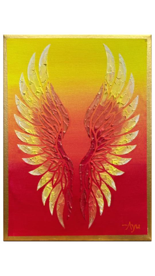 Courage Wings Original artwork