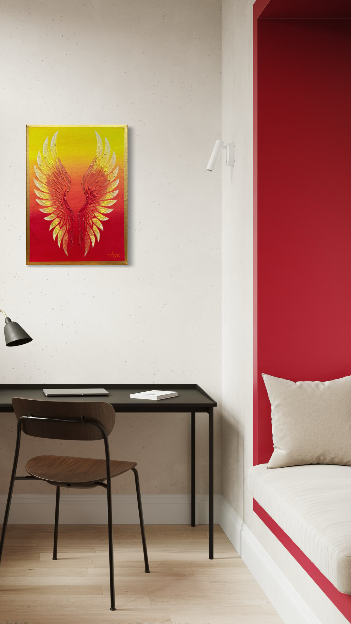 Courage Wings Original artwork